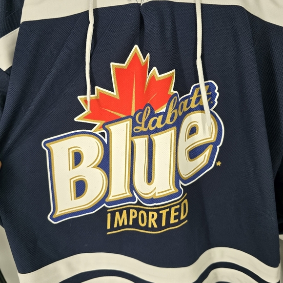 Labatt Blue Imported Hockey Jersey Men XL Warrior Authentic - Picture 2 of 8